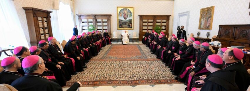 obispos de México con el Papa