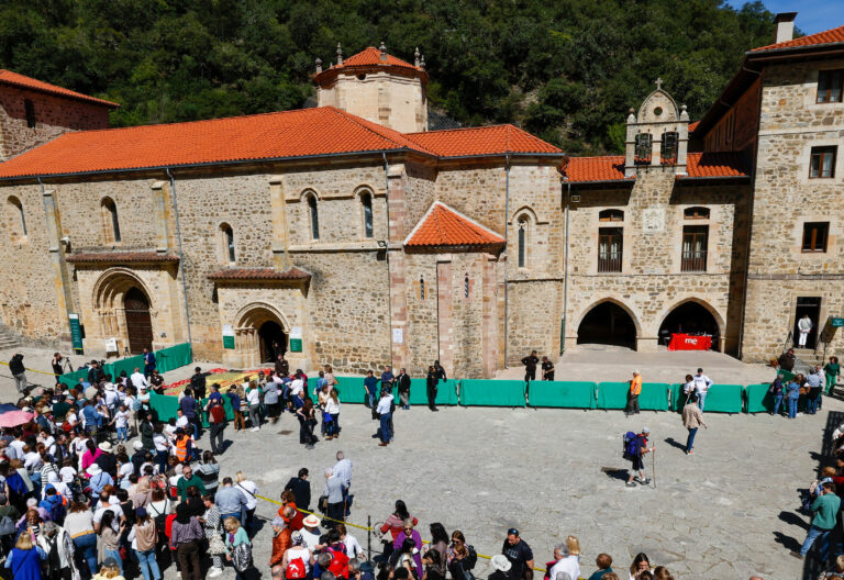 Apertura del Año Lebaniego en el monasterio-santuario de Santo Toribio de Liébana (Cantabria)