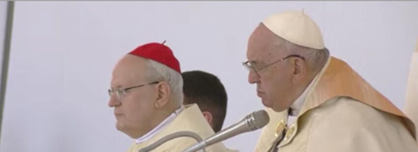 El grito de Francisco en la misa de Budapest: “Por favor, ¡abramos las puertas de nuestras