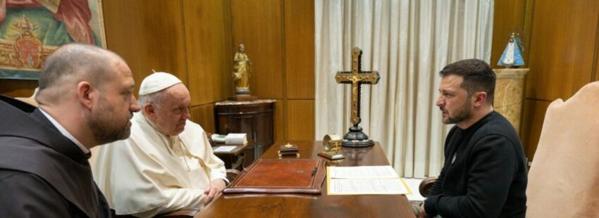 La cumbre Francisco-Zelenski, al detalle: el fraile traductor, la Virgen de Luján…