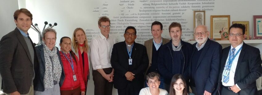 Cooperación internacional por Cáritas Colombia se reúne en Bruselas