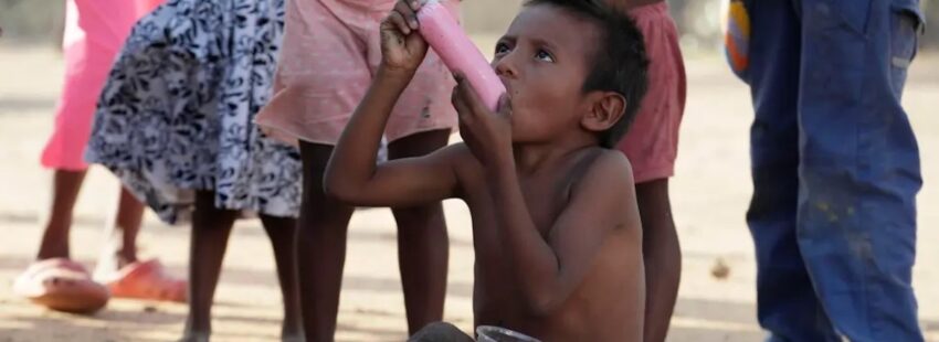 hambre y desnutrición - niño