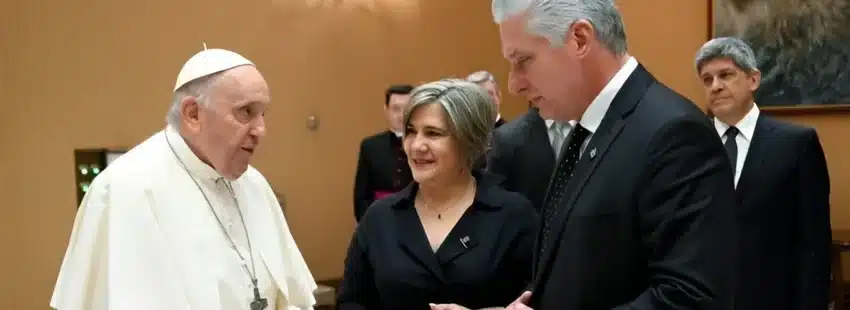 Francisco y Díaz-Canel reivindican “la importancia de las relaciones diplomáticas entre la