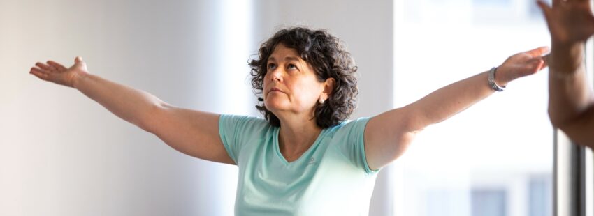 Elena Hernández, coordinadora de Más Que Silencio, grupo de meditación. Foto: Jesús G. Feria