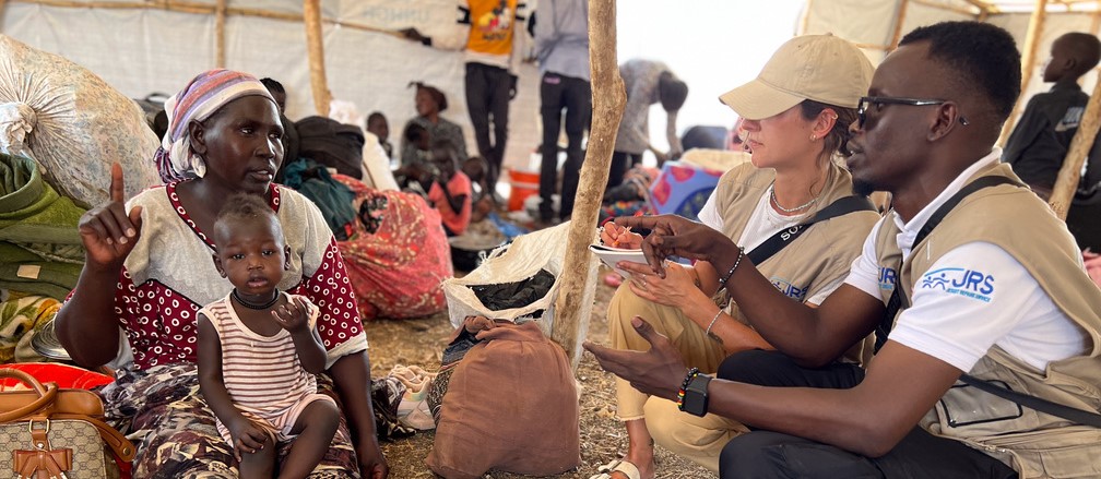 SJR con los refugiados de Sudán