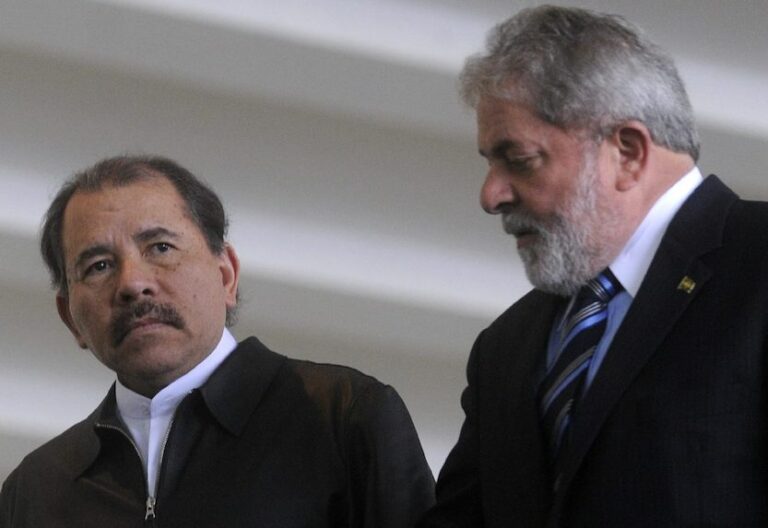 Daniel Ortega y Lula da Silva