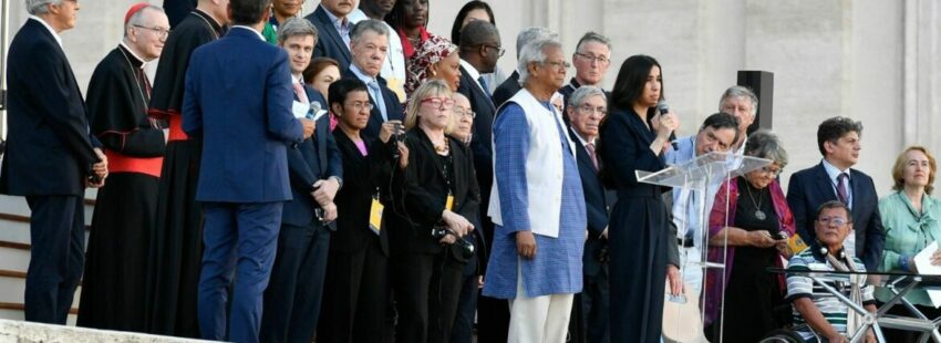 Francisco propone “una gran alianza espiritual y social” ante “un mundo desgarrado”
