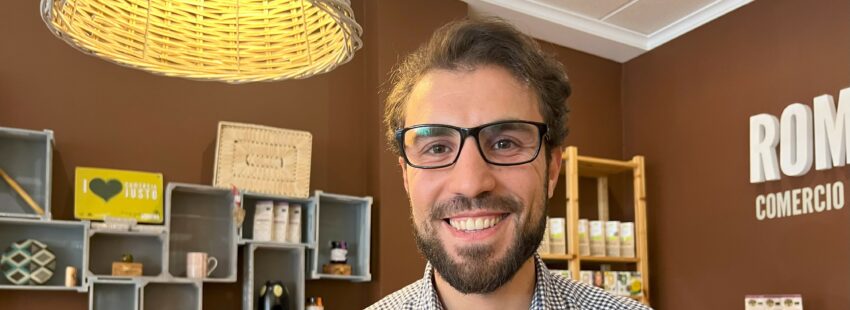 Rabie Oulad Omar Layachi, acompañado por Cáritas Albacete