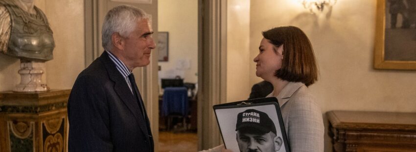 Svetlana Tikhanovskaya, líder opositora bielorrusa