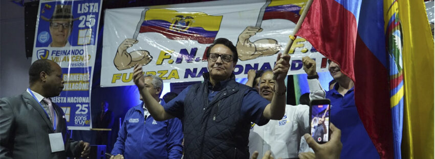 Francisco pide “un esfuerzo común” tras el asesinato del candidato ecuatoriano