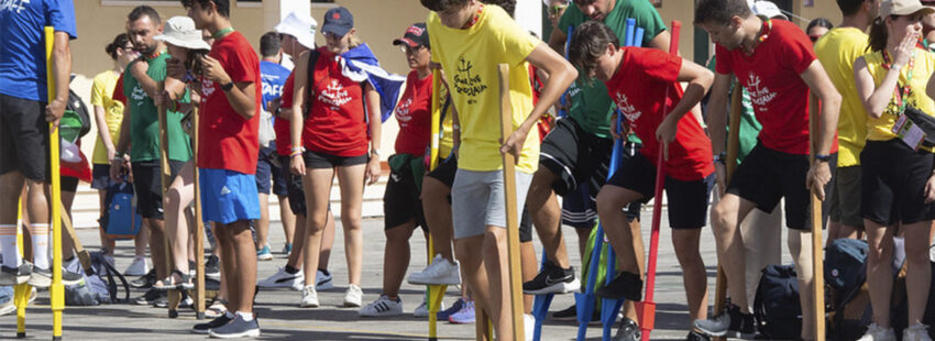 La JMJ de Lisboa se convierte en un patio salesiano por un día