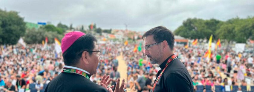 José Cobo, arzobispo de Madrid en la JMJ de Lisboa