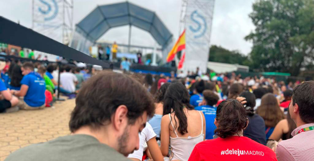 José Cobo, arzobispo de Madrid en la JMJ de Lisboa