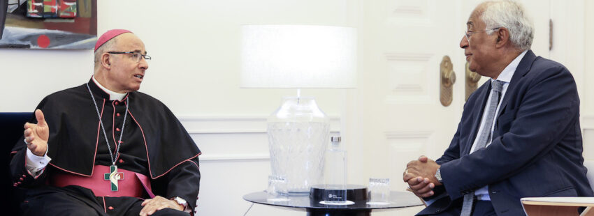 António Costa reúne com D. Rui Valério