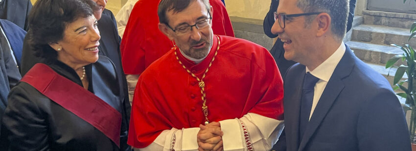 Bolaños, en son de paz en Roma: “Seguiremos llegando a acuerdos con la  Iglesia”