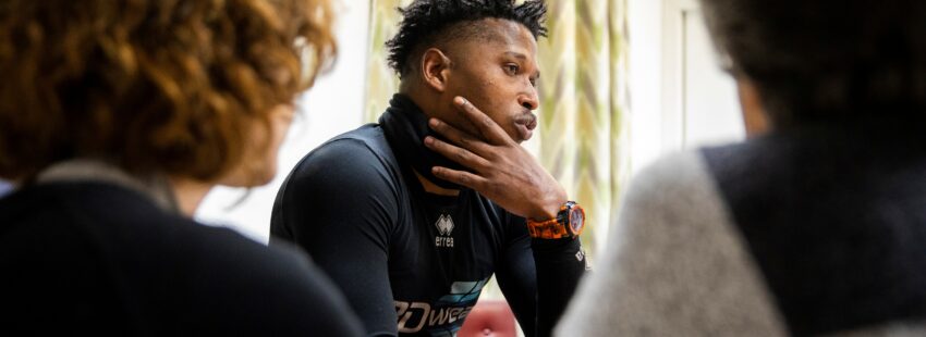 Ibrahima Balde, protagonista del libro 'Hermanito'