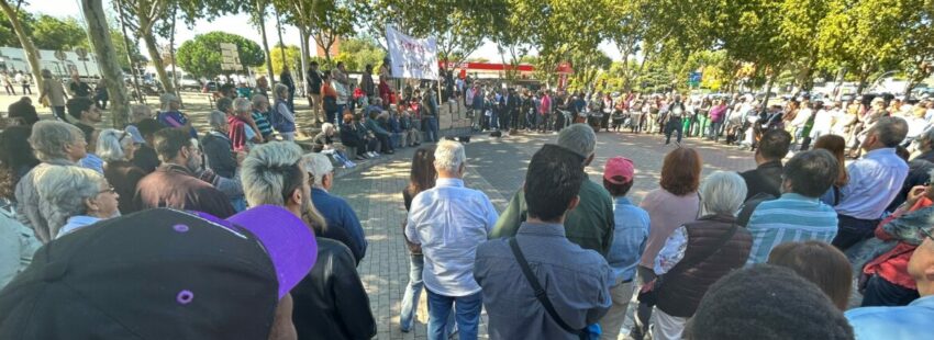 El cardenal José Cobo, durante el acto celebrado en Aluche