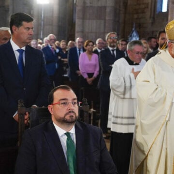 08/09/2023. - Covadonga (Principado de Asturias). El presidente del Principado, Adrián Barbón?