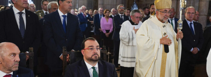 08/09/2023. - Covadonga (Principado de Asturias). El presidente del Principado, Adrián Barbón?