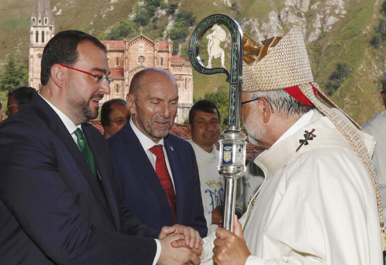08/09/2023. - Covadonga (Principado de Asturias). El presidente del Principado, Adrián Barbón?