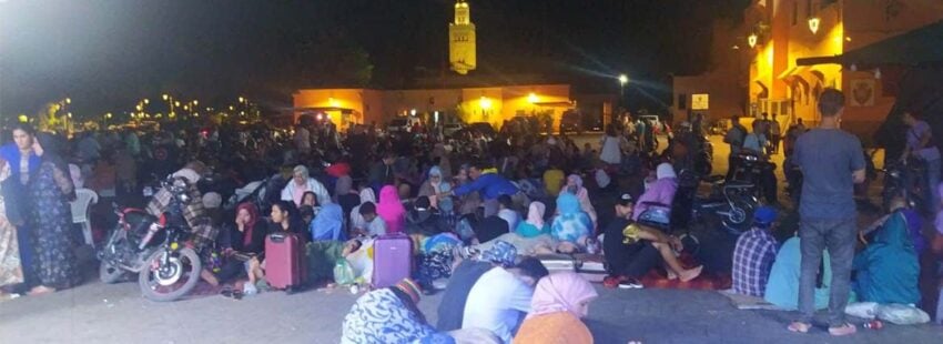 Cáritas Española se vuelca tras el terremoto de Marruecos