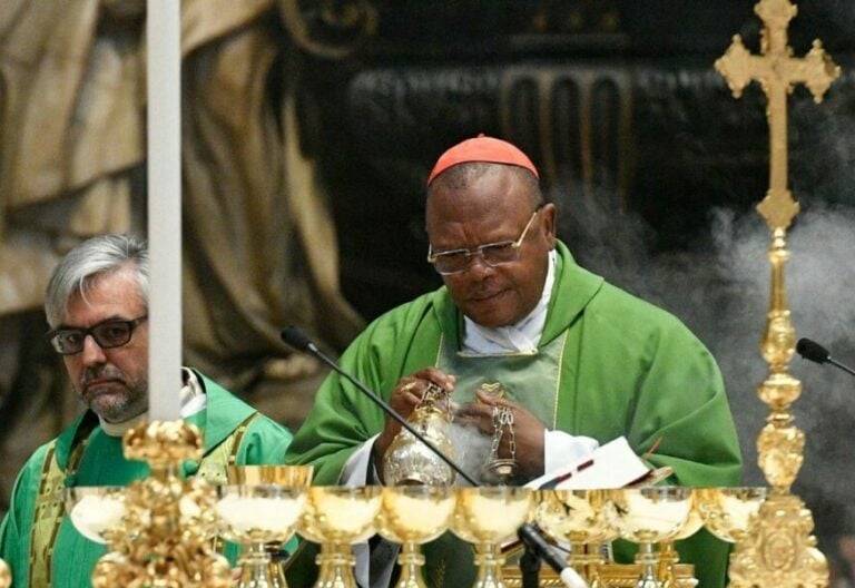 El cardenal Ambongo, de Congo