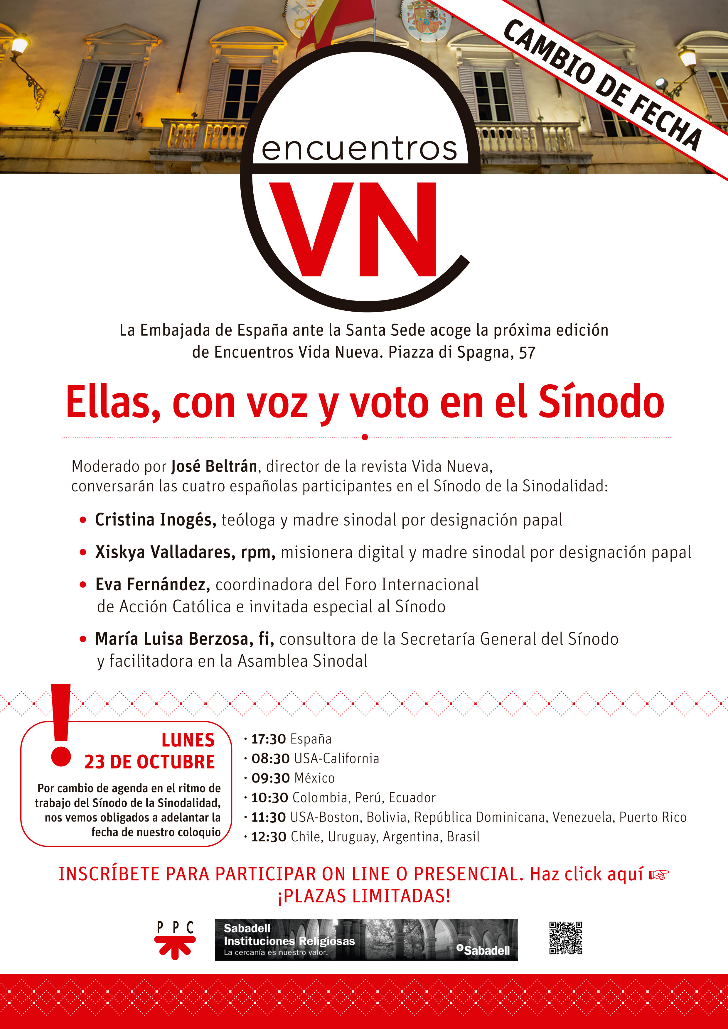 Encuentro Vida Nueva Sínodo