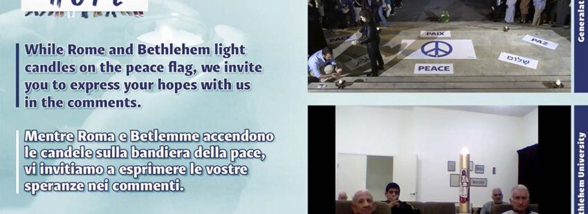 Desde Belén al resto del mundo, la Salle se une en oración por la paz