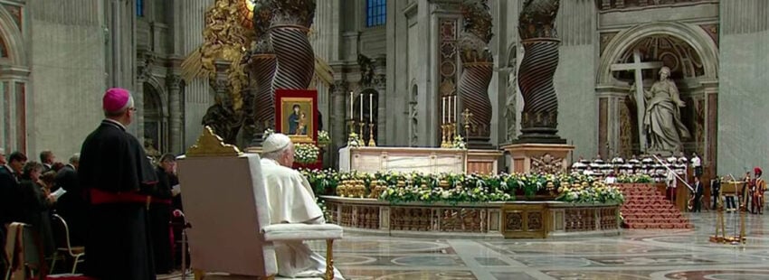 El papa Francisco en la Jornada de Oración por la Paz