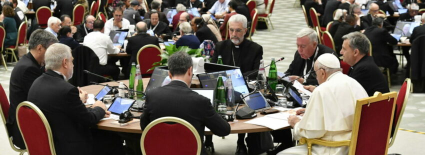 El Papa Francisco, en el Sínodo de la Sinodalidad