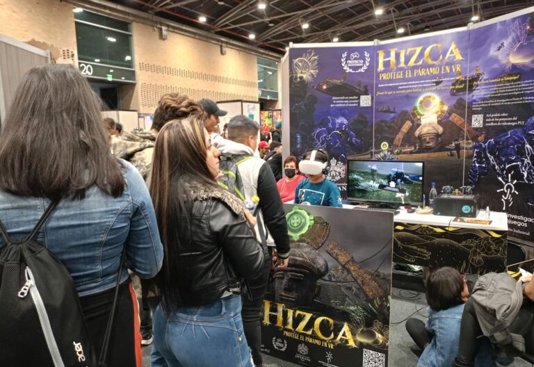 La Javeriana, sensación del SOFA Bogotá 2023 con videojuego de realidad virtual que invita a
