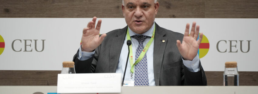 Malek Tawal en el Congreso Católicos y Vida Pública