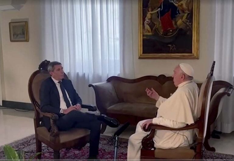 Francisco en la Rai: “La guerra es un fracaso”