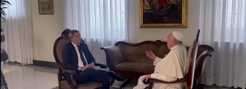 Francisco en la Rai: “La guerra es un fracaso”