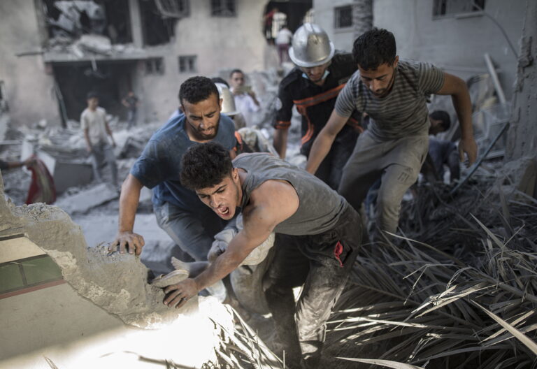 Ataque israelí en Gaza