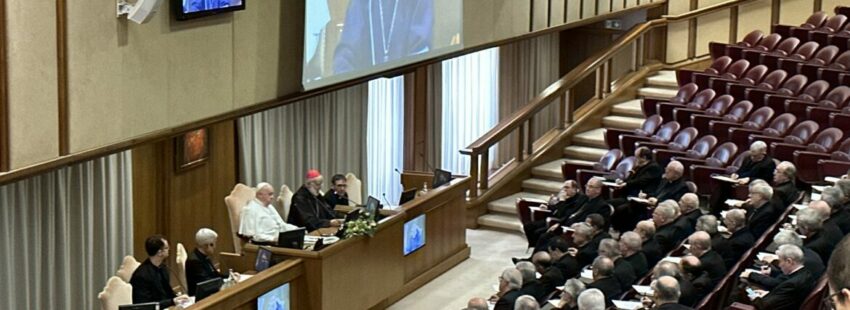 Los obispos españoles, reunidos con el Papa Francisco para conversar sobre los seminarios