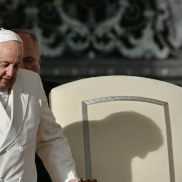 El Papa Francisco, en la audiencia general del 22 de noviembre