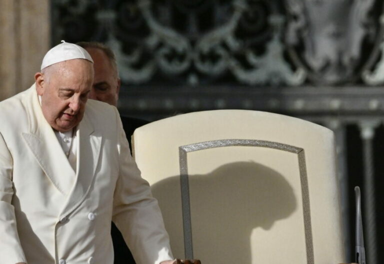 El Papa Francisco, en la audiencia general del 22 de noviembre