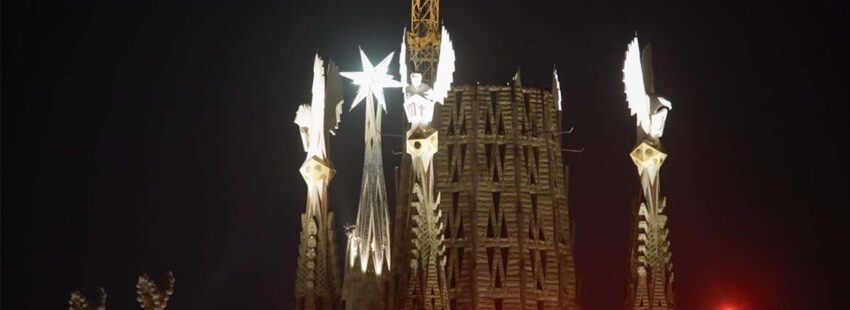 Los cuatro evangelistas ya brillan en el cielo de Barcelona