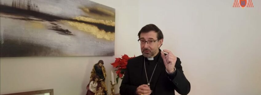 El cardenal arzobispo de Madrid, José Cobo, en su Mensaje de Navidad 2023