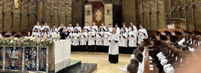 Escolanía mixta montserrat