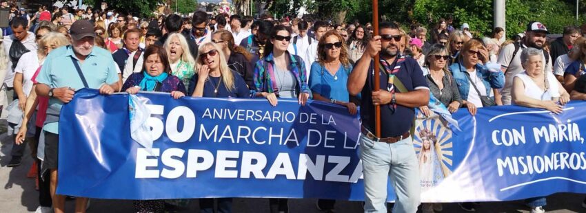 La Marcha de la Esperanza cumplió 50 años en Mar del Plata