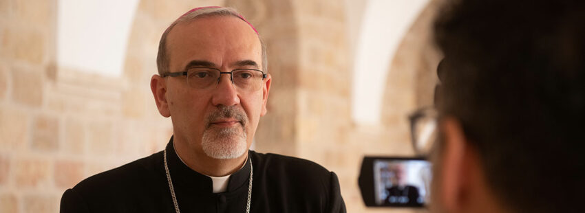 El Patriarca latino de Jerusalén confía que el acuerdo sobre Gaza está cerca a pesar de las