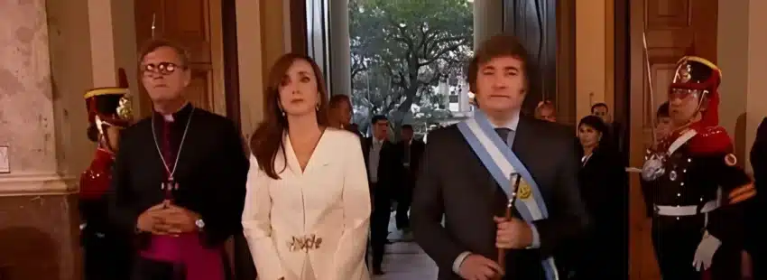 El presidente Milei se estrena con un acto interreligioso en la Catedral de Buenos Aires