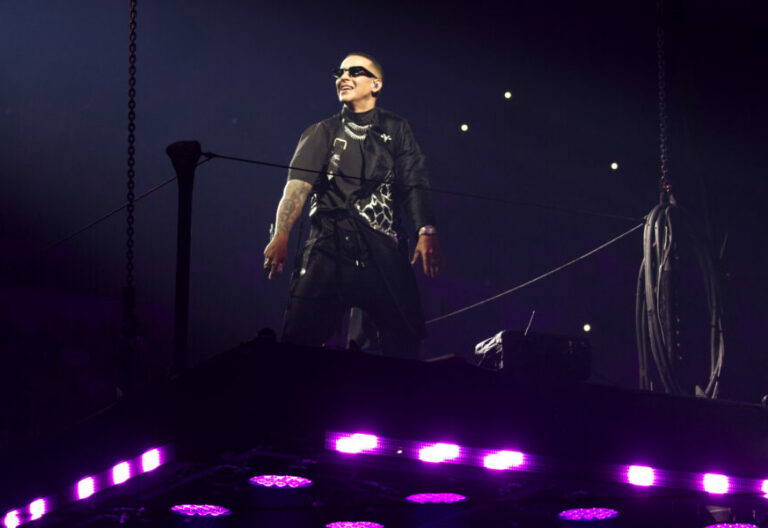 El cantante Daddy Yankee en un concierto en Puerto Rico