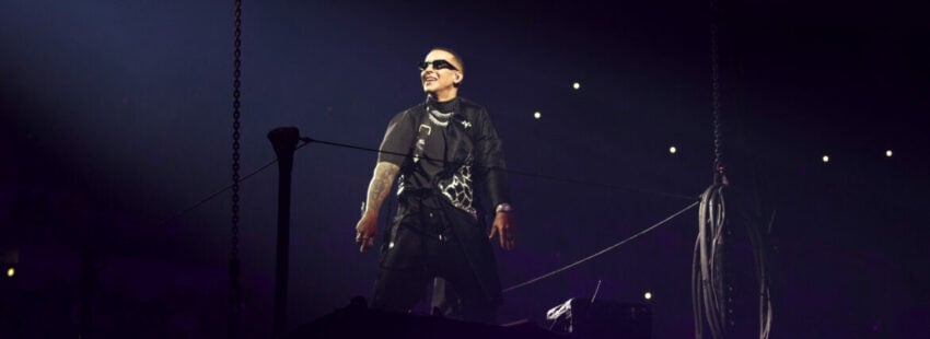 El cantante Daddy Yankee en un concierto en Puerto Rico
