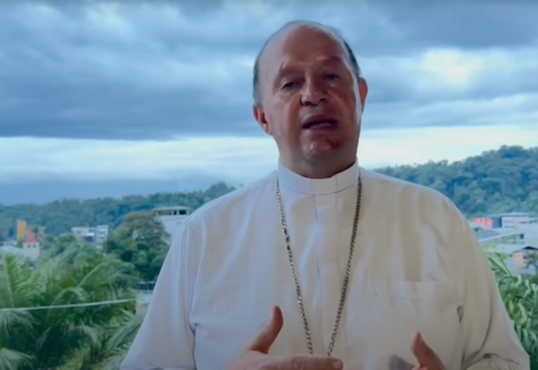 Obispo de Istmina-Tadó pide al ELN deje que la Iglesia atienda a poblaciones confinadas por el