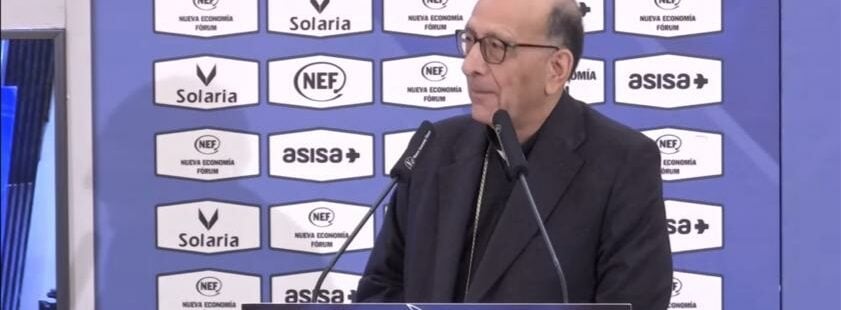 El cardenal Omella en el Forum Europa