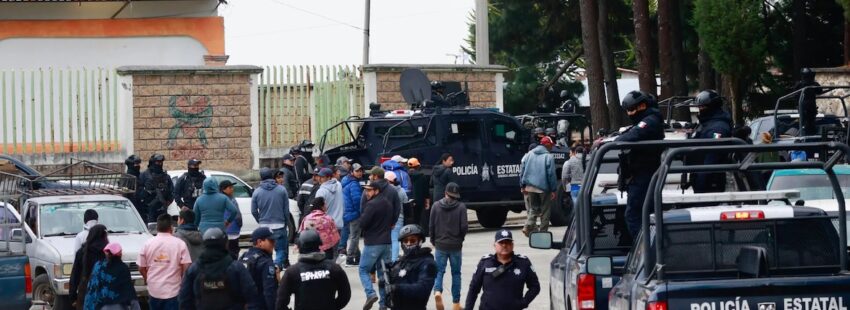 Policía en Texcaltitlán
