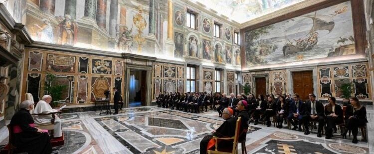 Audiencia del Papa a los participantes en la Toniolo Young Professional Association